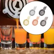 Cocktail Strainer Pineapple Shape Portable Bar Tool for Restaurant Party KTV