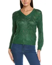 Elie Tahari Pointelle Sweater