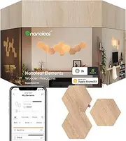 [Nanoleaf] Elements Wood Look Expansion Pack - 3 Panels (NL52-E-0001HB-3PK)