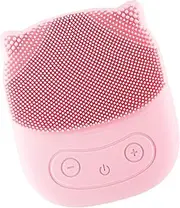 Silicone Face Scrubber, Shape Electric Facial Cleansing Brush, Waterproof Skin Care Face Brushes, Electric Face Brush for Women and Men