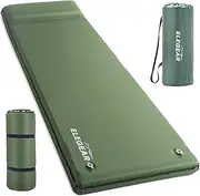 Elegear Self Inflating Sleeping Pad, 3.1" Ultra-Thick Memory Foam Camping Pad with Pillow Fast Inflating in 20s Insulated Camping Mattress Pad 4-Season Camp Sleeping Mat for Camping/Travel/Car/Tent