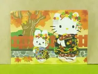 在飛比找樂天市場購物網優惠-【震撼精品百貨】Hello Kitty 凱蒂貓 造型卡片-楓