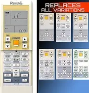 One for All Without Backlight - Replacement Air Conditioner Remote Control for This Type of Daikin Remote: ARC452A9 ARC452A10 ARC452A19 ARC452A20 ARC452A21 ARC452A23 ARC466A36
