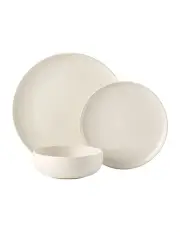 [Hottie] Mikkie 12 Piece Dinner Set in Soft White