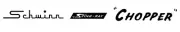 Custom schwinn sting-ray "Chopper" chain guard decal