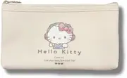 [San-X] Hatayama Shoji Sanrio Characters 64202689 Chiru Time Hello Kitty Flat Pouch, H 4.3 x W 8.1 x D 0.8 inches (11 x 20.5 x 2 cm)