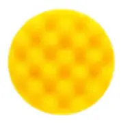 MIRKA MPADYF-6W Foam Polishing Pad 6"X1" Yellow Waffle