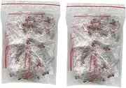 Alipis 1 Set Ceramic Capacitors Kit Electrolytic Capacitors for Electronics Styles Each Bag Random Color for Home Office School Shop Random Color