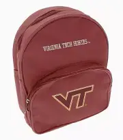 Virginia Tech Hokies NCAA Kids Boys Girls School Mini Backpack, Maroon