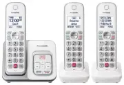 Panasonic Consumer TGD833W 3 Handset Dect 6.0 Exp Cordless Phone