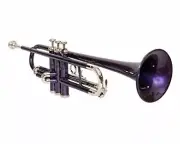 CYBER MONDAY TRUMPET PURPUL Color with CASE and Mouthpiece NICE INSTRUMEN