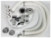 Intex pool accessory kit with pump hoses plunger valves jet nozzle and Small str
