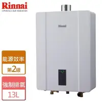 在飛比找森森購物網優惠-【林內Rinnai】RUA-C1300WF 屋內型強制排氣熱