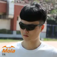 在飛比找momo購物網優惠-【MOLA SPORTS】摩拉偏光運動太陽眼鏡墨鏡 男女 U