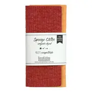 RetroKitchen Organic Dyed Compostable Sponge Cloth Set - Autumn | Flora & Fauna AU