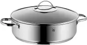 0761406380 Serving and Braising Pan with Glass Lid Diameter 28 Cm. Huge Savi