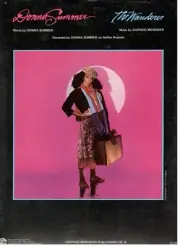 DONNA SUMMER "THE WANDERER" SHEET MUSIC-PIANO/VOCAL/GUITAR/CHORDS-1980-RARE-NEW!