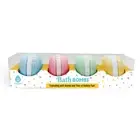 Pursonic Macaroon Bath Bombs Gift Set (4-Piece)
