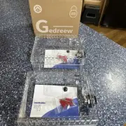 Gedreew Large Thermostat Lock Box Cover with combination Lock clear set of 2