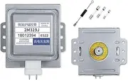 Generic Replacement Microwave Magnetron 2M319J 2M519J 2M219J Compatible for Midea for Galanz Microwave Oven Repair Parts 18012394 E522, SLIVER