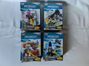 BOGO Robot Block Transformer robots set of 4, LEGO Decoys, Brand New