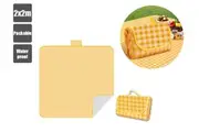 Large 2x2m Camping Picnic Rug Mat Packable Blanket Thickened Fabric Waterproof