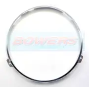 Lucas Type Chrome 7" Headlight Headlamp Retaining Rim Ring Austin Morris MG Mini