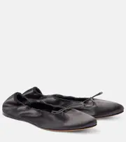 [The Row] The Row Awar satin ballet flats AU 4 grey