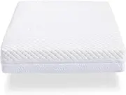 Bundle of Dreams Celsius Organic Cotton 2- Stage 6" Bundle Fiber™ Crib Mattress with Cooling Technology, 2" Firm Edge Guard