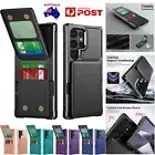 For Samsung S24 FE S23 S22 S21 S20 Ultra Plus Wallet Card Slot Case Flip Cover