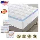 Supportive Pillow-Top Twin Mattress Topper - 360 Thread Count for Ultimate Sleep