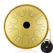 Professional Hluru Glucophone 14 Inch14 Notes, Handpan Steel Tongue Drum Key C