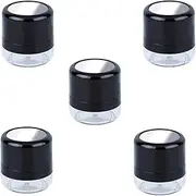 KGDSFG 5pcs Empty Loose Powder Box, Makeup Powder Box, Portable Mirror Loose Powder Box, Mirror Travel DIY Makeup Foundation