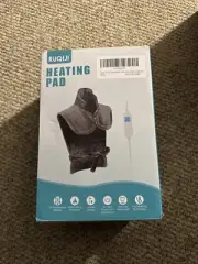 Electric Heating Pad With 3 Timer Settings Black Color 26” X 35”