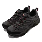 【MERRELL】登山鞋 MOAB 3 GTX 男鞋 灰 黑 防水 VIBRAM 戶外 GORE-TEX 支撐 避震(ML036263)