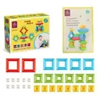 Colorful Stacking Building Block Tower for Wisdom Baby Learning Toy Birthday Gif