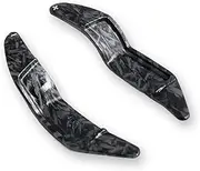 Car Steering Wheel Shift Paddles for M&ini M&ini C&ooper S JCW Roadster Coupe Paceman C&ooper R55 R56 R57 R58 R59 R60 R61 Car Steering Wheel Shift Paddle Shifters HTEOPOEKFR(Satin Black)