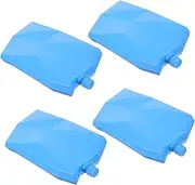 Ice Storage Bag 4 Ice Packs Reusable for Lunch Boxes Camping Outdoor Activities