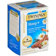 Twinings Superblends Sleep+Chamomile, Cinnamon & Vanilla Herbal Tea Bags 96/Case
