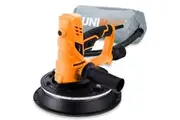 UNIMAC 180mm 850W Handheld Drywall Sander, Electric Dry Wall Sanding Machine, with Automatic Vacuum System, LED Worklight, 6x Sanding Discs