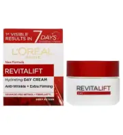 2 x LOREAL REVITALIFT HYDRATING DAY CREAM ANTI WRINKLE EXTRA FIRMING 50ML