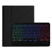 10.2 / 10.5 Inch Bluetooth Keyboard Tablet Case With Triangle Holder & Pen Slot Black Diamond Pattern Laptop Cases & Bags
