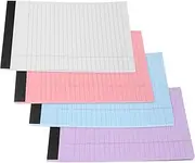 DOITOOL 4 Tearable Legal Notepad with Ruled Lines for Office Use Portable Memo Pad for Task Lists Planning Note Taking present for Students Professionals