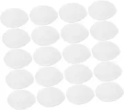 [TOKIDNY] 10 Pack Bra Inserts Bra Pads Inserts Sponge for Active Wear Removable Pads Reusable Gym Clothes Women White