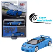 Mini GT 1:64 Bugatti EB110 GT Blu Bugatti #644