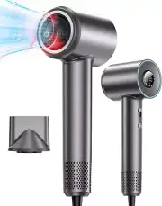 Hair Dryer, 1400W Negative Ionic Hair Dryer, Professional High Speed Hairdryer f