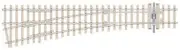 Peco SL-E1096 HO Scale Switch #6 Code 75 Left Concrete Ties