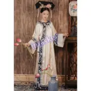 Qipao Ethnic Style Embroidery Dress Hanfu Dress Party Dress Set