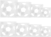 Soccer Ball Stencil, 8Pcs Large Soccer Ball Stencil for Painting,Cute Sport