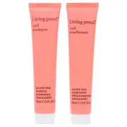 Living Proof Curl Shampoo 1 oz & Curl Conditioner 1 oz Combo Pack